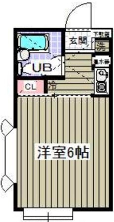 ハイツこだいらの物件間取画像